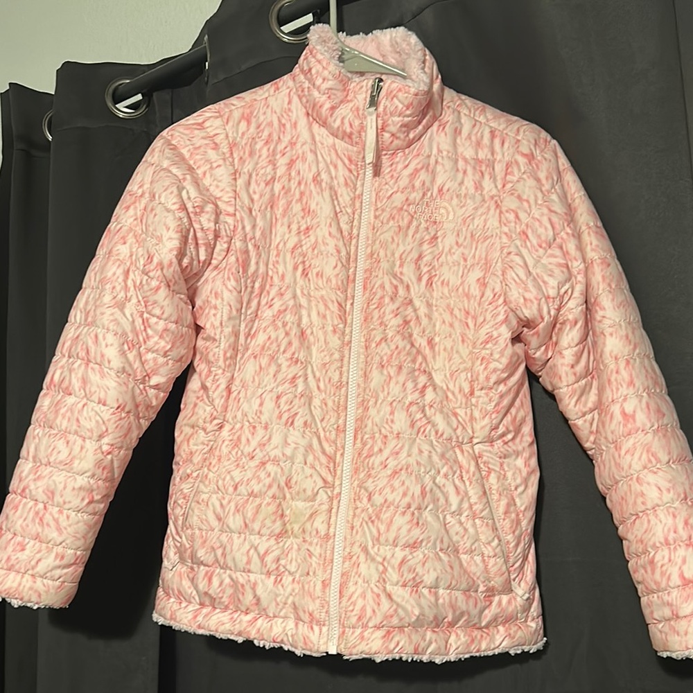 Pink Kids North Face Jacket
